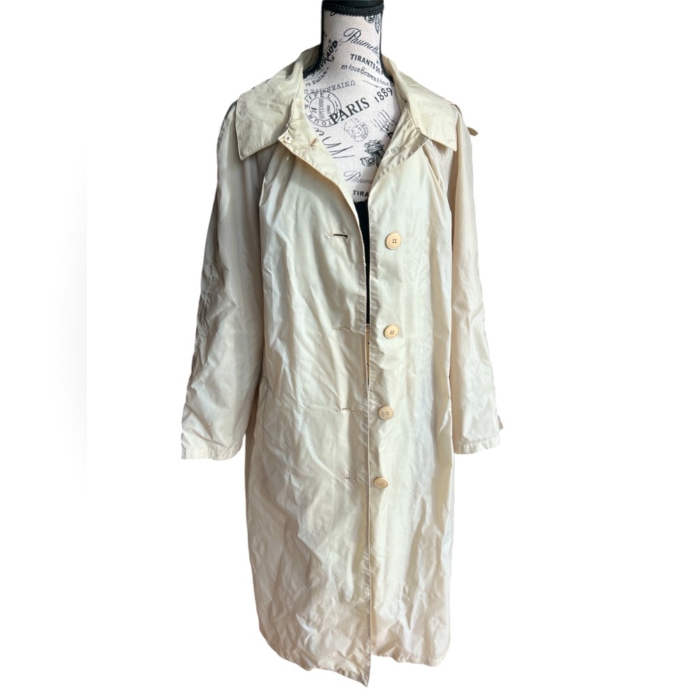 Vintage Lacoste rain coat windbreaker coat jacket plus sz 16